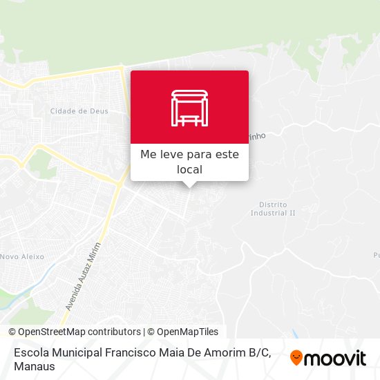 Escola Municipal Francisco Maia De Amorim B / C mapa