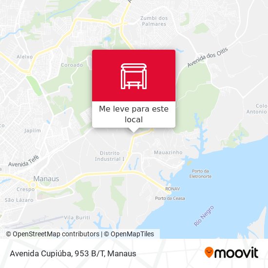 Avenida Cupiúba, 953 B/T mapa