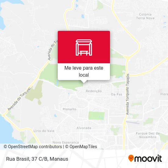 Rua Brasil, 37 C/B mapa