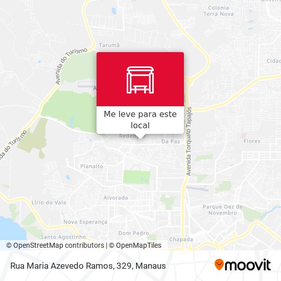 Rua Maria Azevedo Ramos, 329 mapa