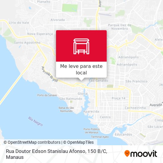 Rua Doutor Edson Stanislau Afonso, 150 B / C mapa