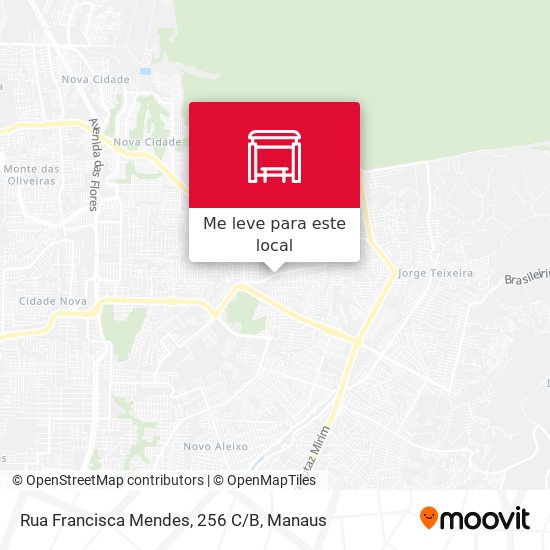 Rua Francisca Mendes, 256 C/B mapa