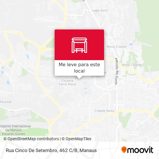 Rua Cinco De Setembro, 462 C/B mapa