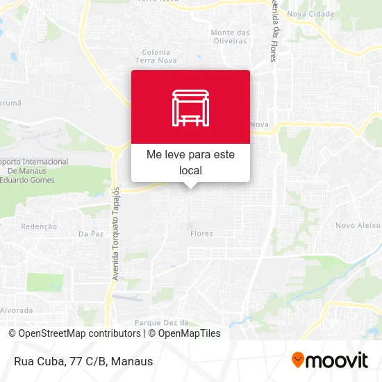 Rua Cuba, 77 C/B mapa