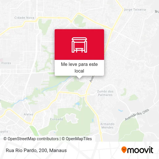 Rua  Rio Pardo, 200 mapa