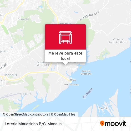 Loteria Mauazinho B/C mapa