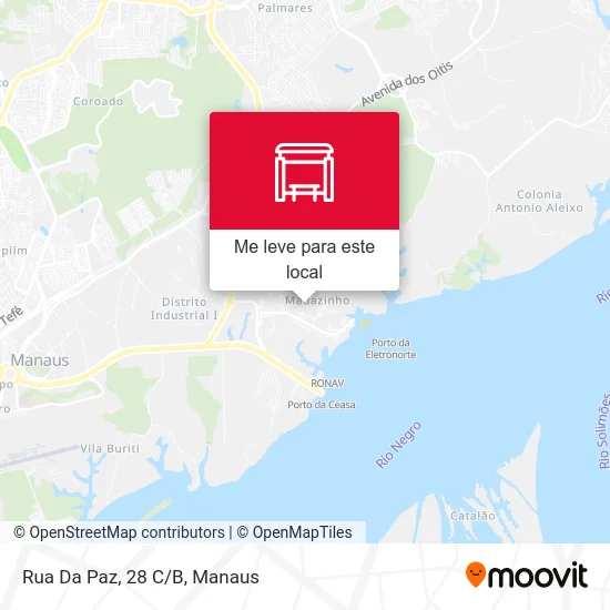 Rua Da Paz, 28 C/B mapa