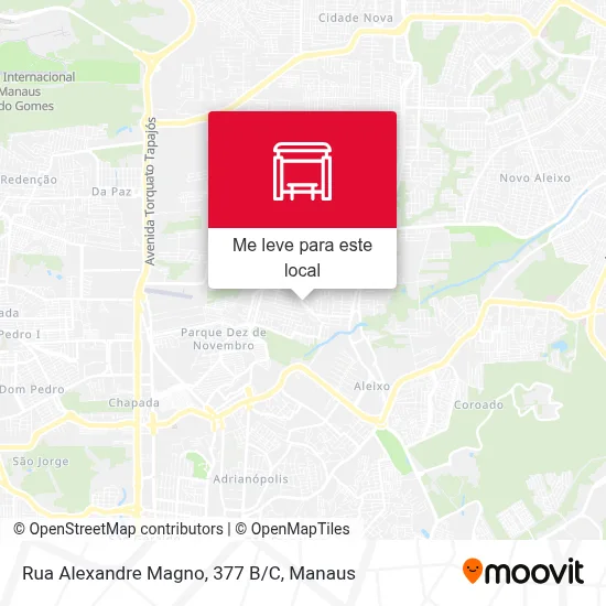 Rua Alexandre Magno, 377 B/C mapa