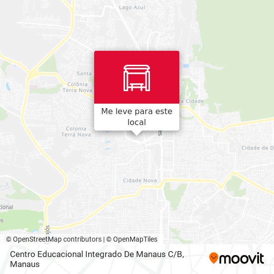 Centro Educacional Integrado De Manaus C / B mapa