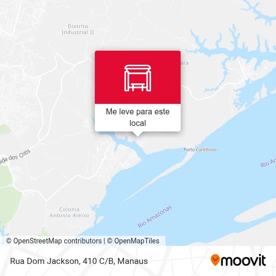 Rua Dom Jackson, 410 C/B mapa