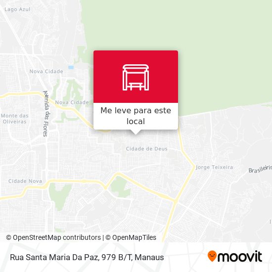 Rua Santa Maria Da Paz, 979 B / T mapa