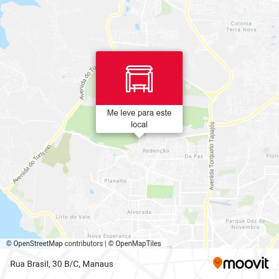 Rua Brasil, 30 B/C mapa
