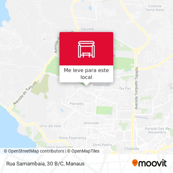 Rua Samambaia, 30 B/C mapa