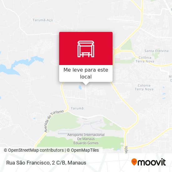Rua São Francisco, 2 C/B mapa