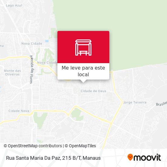 Rua Santa Maria Da Paz, 215 B / T mapa