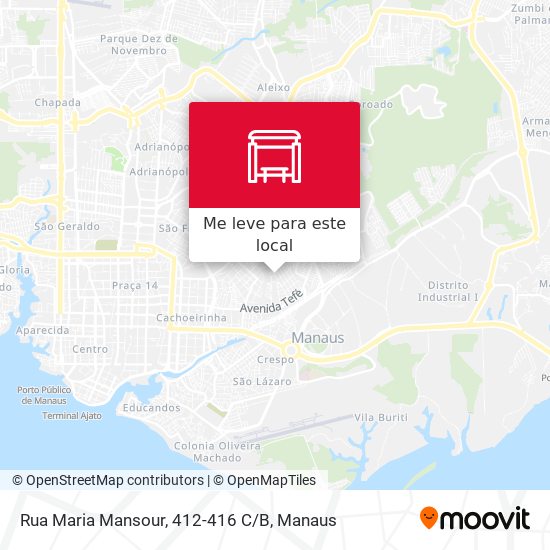 Rua Maria Mansour, 412-416 C/B mapa