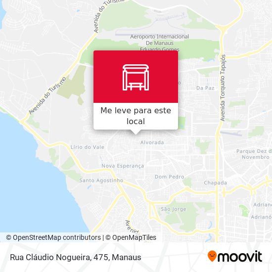 Rua Cláudio Nogueira, 475 mapa