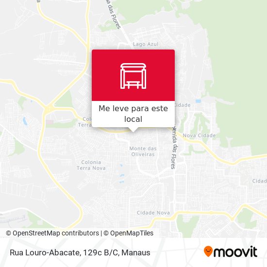 Rua Louro-Abacate, 129c B/C mapa