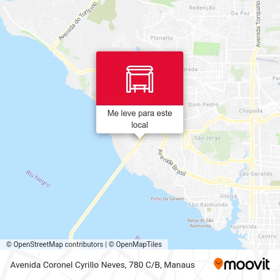 Avenida Coronel Cyrillo Neves, 780 C / B mapa