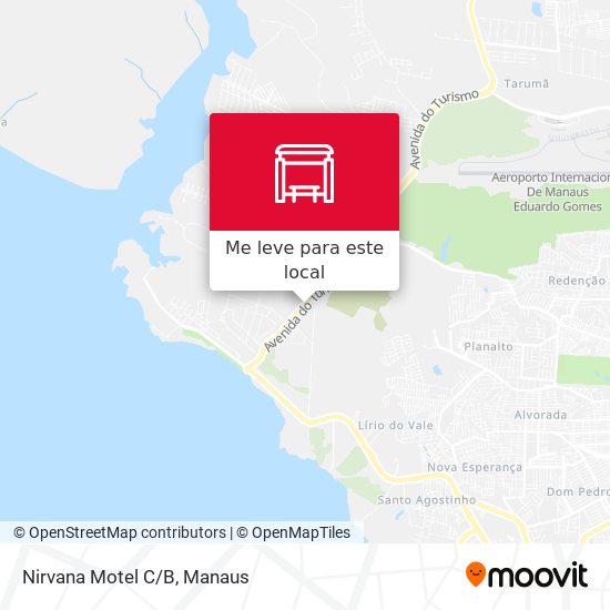 Nirvana Motel C/B mapa