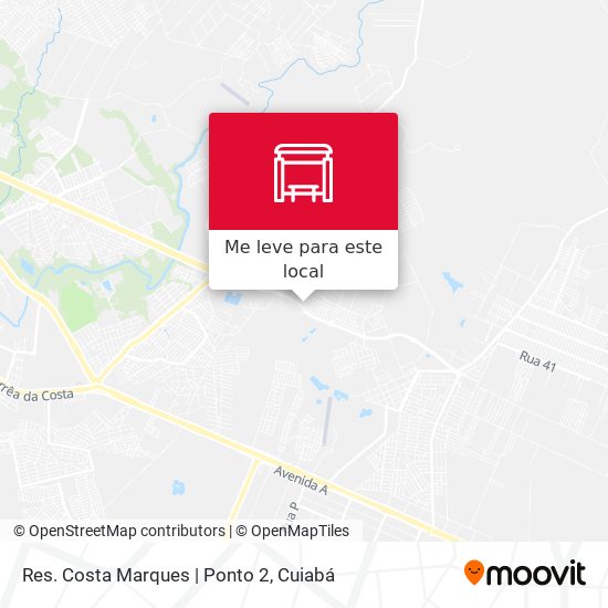 Res. Costa Marques | Ponto 2 mapa