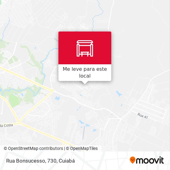 Rua Bonsucesso, 730 mapa