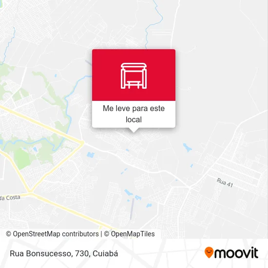 Rua Bonsucesso, 730 mapa