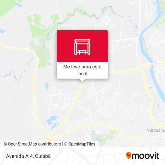 Avenida A 4 mapa