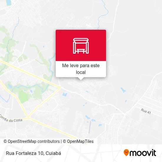 Rua Fortaleza 10 mapa