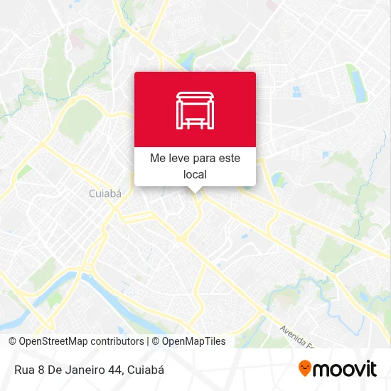 Rua 8 De Janeiro 44 mapa