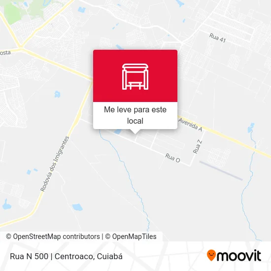 Rua N 500 | Centroaco mapa
