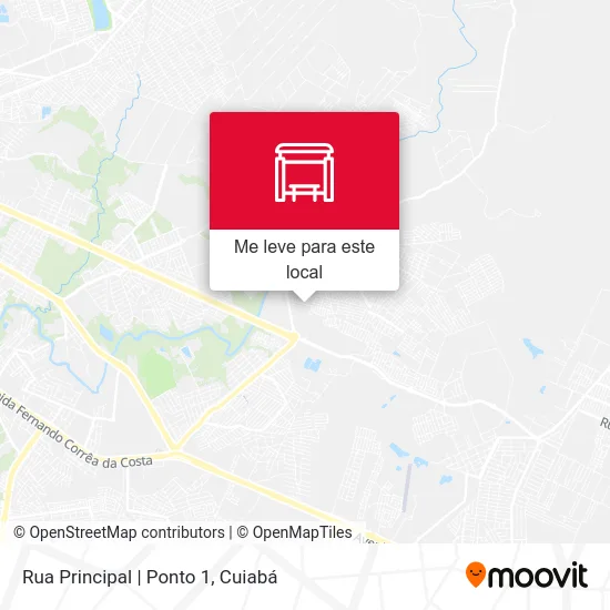 Rua Principal | Ponto 1 mapa