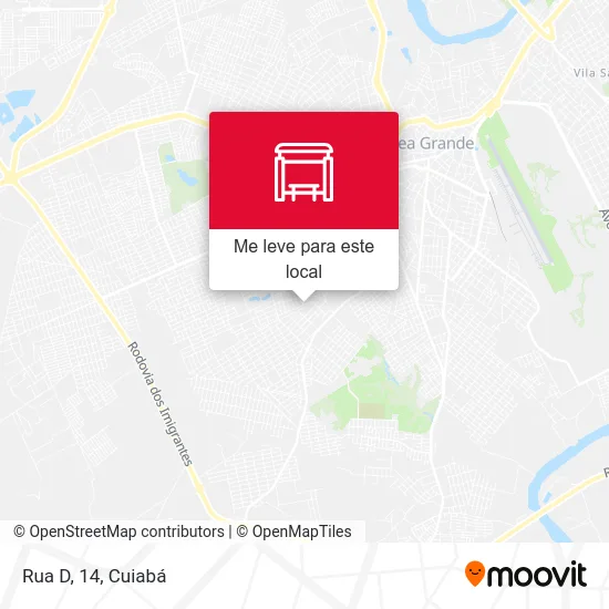 Rua D, 14 mapa