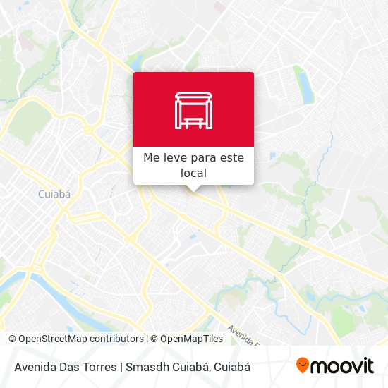 Avenida Das Torres | Smasdh Cuiabá mapa