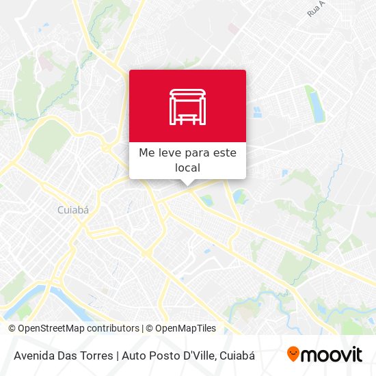 Avenida Das Torres | Auto Posto D'Ville mapa