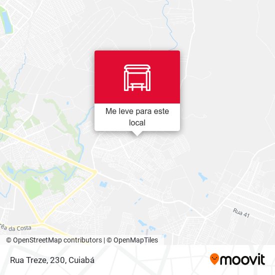 Rua Treze, 230 mapa