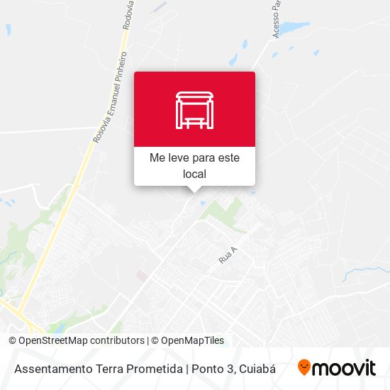 Assentamento Terra Prometida | Ponto 3 mapa