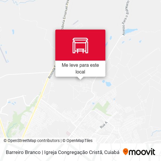 Barreiro Branco | Igreja Congregação Cristã mapa