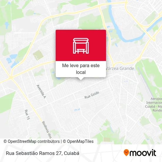 Rua Sebastião Ramos 27 mapa