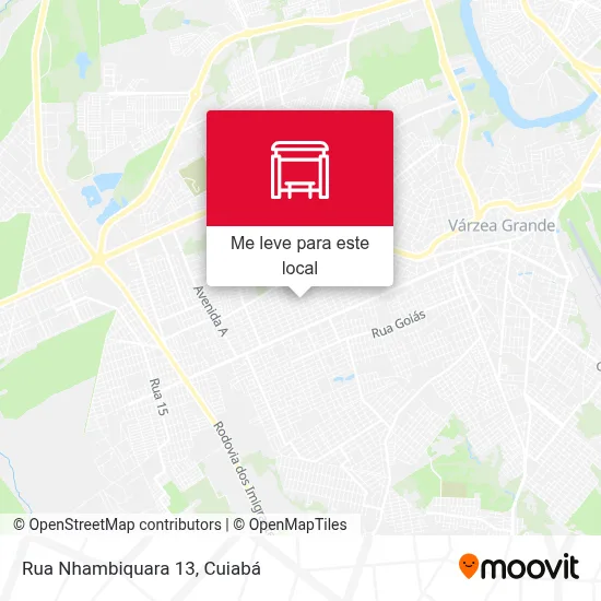 Rua Nhambiquara 13 mapa