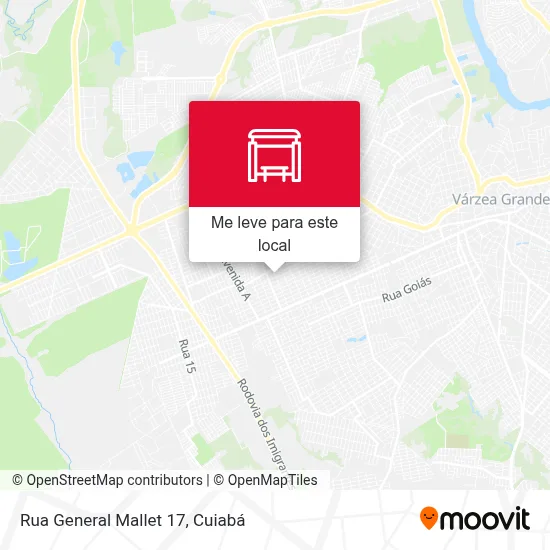 Rua General Mallet 17 mapa
