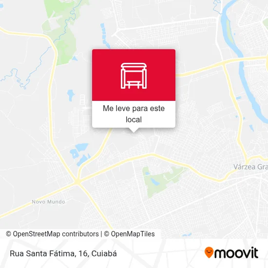 Rua Santa Fátima, 16 mapa