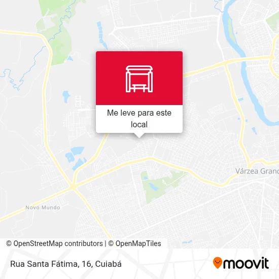 Rua Santa Fátima, 16 mapa