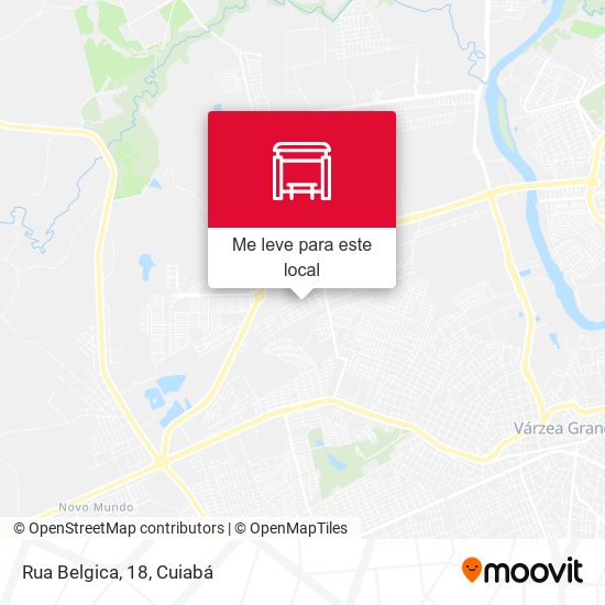 Rua Belgica, 18 mapa