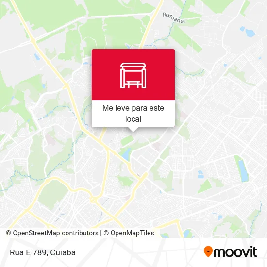 Rua E 789 mapa