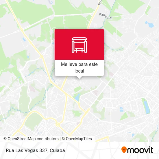 Rua Las Vegas 337 mapa