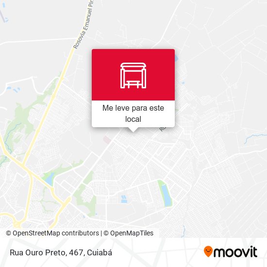 Rua Ouro Preto, 467 mapa