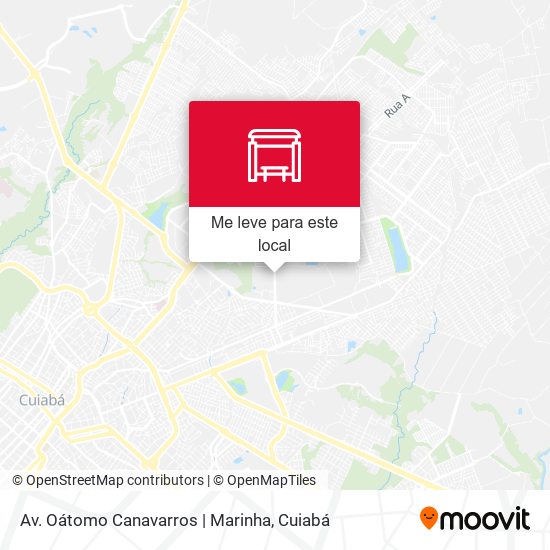 Av. Oátomo Canavarros | Marinha mapa