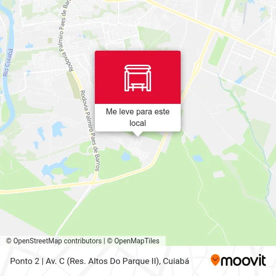 Ponto 2 | Av. C (Res. Altos Do Parque II) mapa