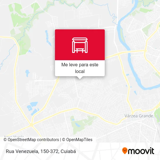 Rua Venezuela, 150-372 mapa